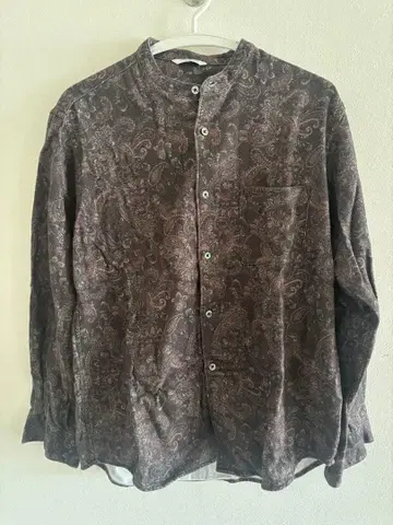 URBAN RESEARCH DOORS 페이즐리 무늬 셔츠 M