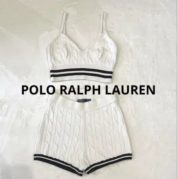 랄프 로렌 셋업 니트 미사용 레어