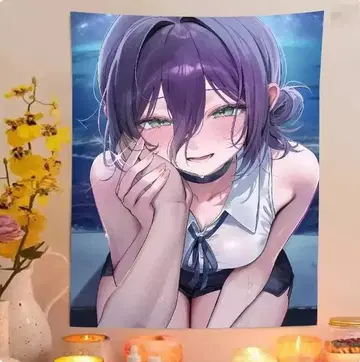 체인소 맨 레제 패브릭 소재 포스터