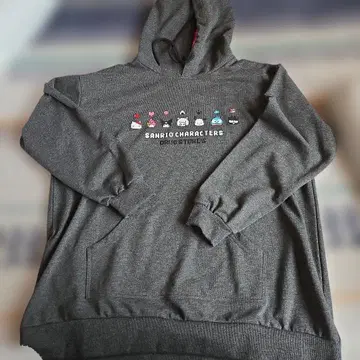 SANRIO CHARACTERS 콜라보 후드티 F 사이즈 그레이