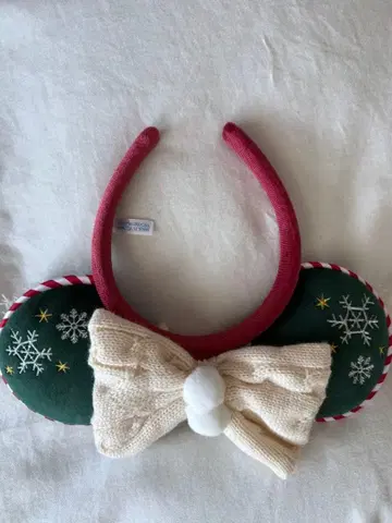 Disney Christmas 미키 귀 머리띠