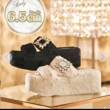 rady 샌들 무스탕 샌들 고져스