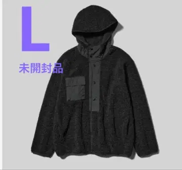 엔지니어드 가먼츠 x GU 보아 플리스 스냅 후드티