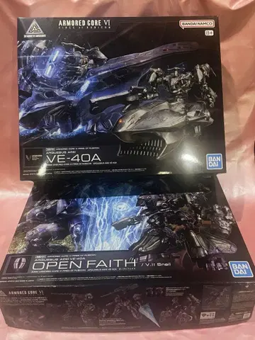 반다이 아머드코어 오픈 페이스+ VE-40A 세트