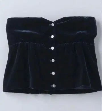 6 (ROKU) 벨로아 뷔스티에 네이비 36