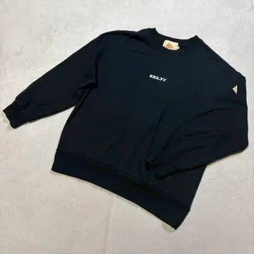 KELTY Coen 블랙 맨투맨 트레이닝복 L 사이즈