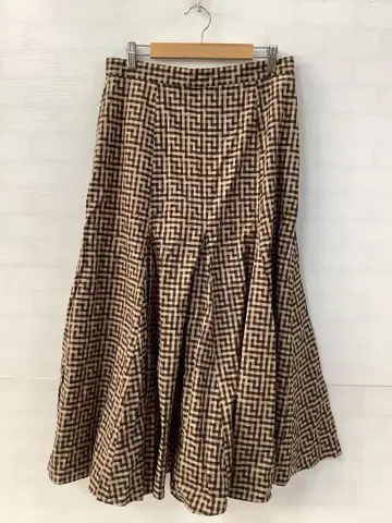 12.23 A463P 언타이틀 롱 스커트 플레어 올 패턴 모던