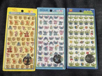 모자 꽁지 드롭 씰 미니 3종 세트