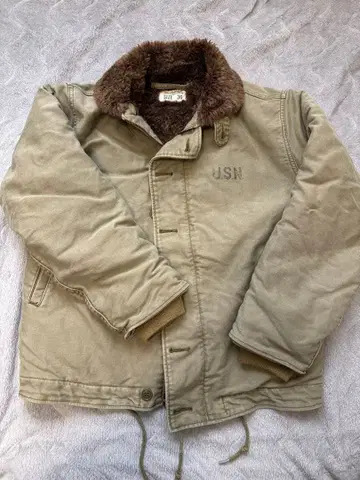 Houston N-1 덱 자켓 USEDWASH 모델 사이즈 36