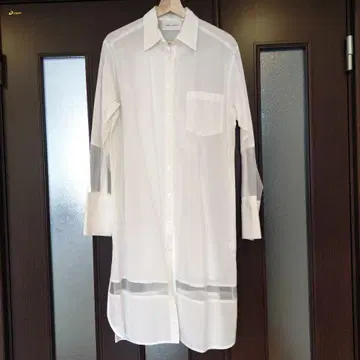 여성용 시스루 셔츠