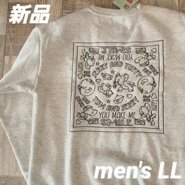 새상품 TOMandJERRY 톰과제리 자수 맨투맨 트레이닝복 LL