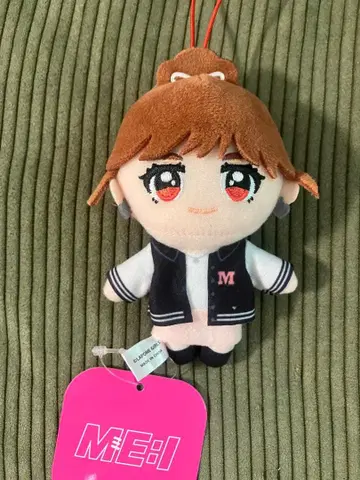 ME:I 마스코트 봉제 인형 GIGO 한정판 이시이 란