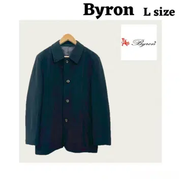 Byron 블랙 테일러드 자켓 L 사이즈 캐시미어 100%