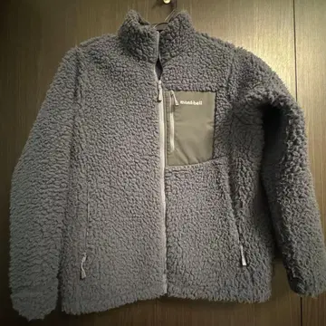 mont-bell 보아 플리스 자켓 네이비 그레이