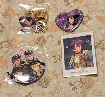 앙스타 사쿠마 레이 중국 하트 메탈 참 해적 캔뱃지 추억