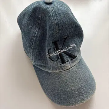 캘빈 클라인 진스 데님 캡