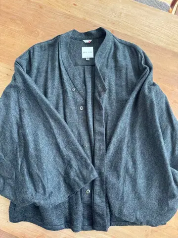 SOU SOU 일본제 그레이 긴팔 가디건