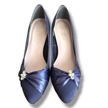 Le Chione x JELLY BEANS 펌프스 일본제 전시품 네이비