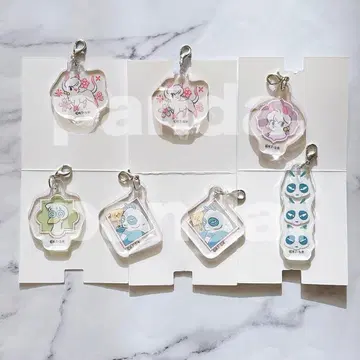 란마 1/2 캔두 아크릴 참 팝 패턴 시크릿