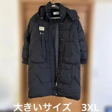 블랙 롱 코트 4L