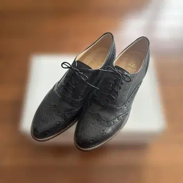 DECILITER 신발 옥스퍼드 로퍼 블랙