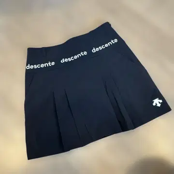 [새상품급] 데상트 골프 플리츠 스커트