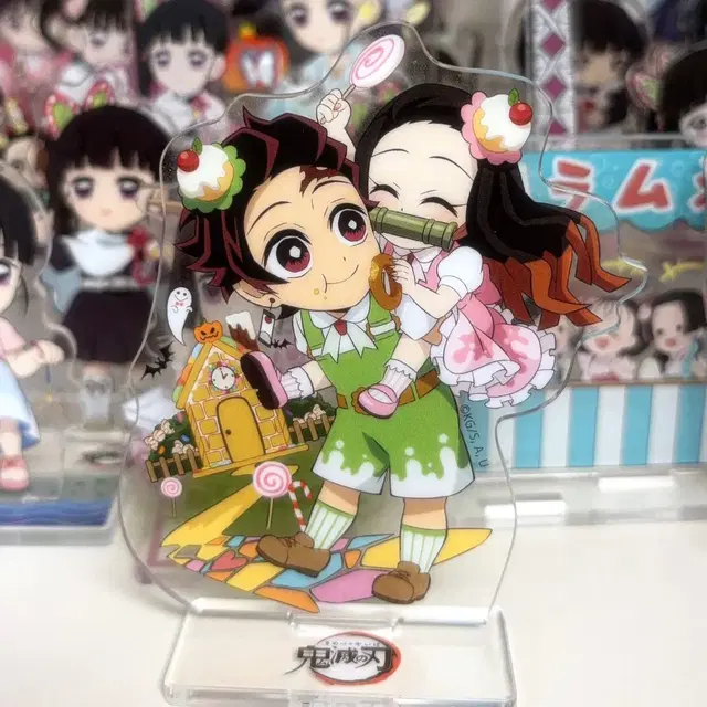 귀멸의 칼날 탄지로 네즈코 2022 할로윈 아크릴 스탠드 양도 판매