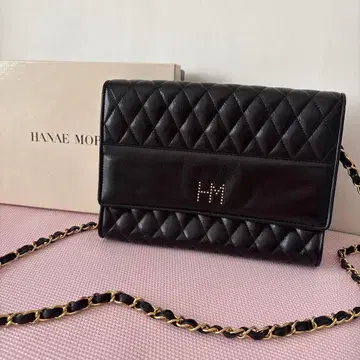Hanae Mori 블랙 숄더백