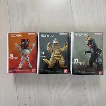 컨버지 모션 울트라맨 너클 외계인 블랙킹 레드킹