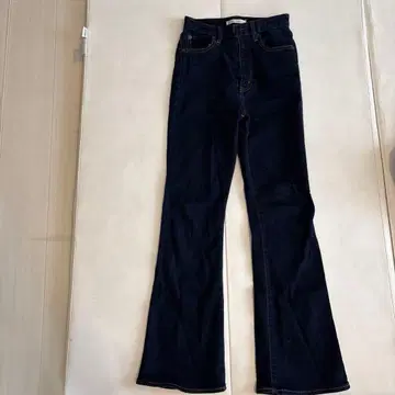 Moussy 다크 블루 부츠컷 데님 23