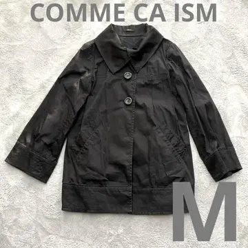 새상품급 컴시즘 코트 M 사이즈 블랙 멋진 시크