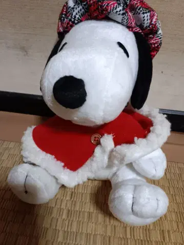 스누피 봉제 인형 빨간 망토