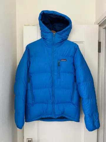 파타고니아 레어 컬러 Fitz Roy 다운 후디 XS