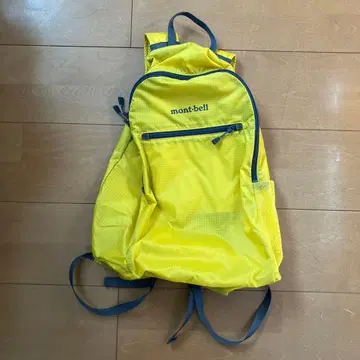 mont-bell 백팩 옐로우 컬러