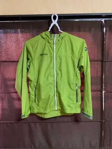 Marmot 마모트 경량 자켓 윈드브레이커 M 옐로우 그린 계열