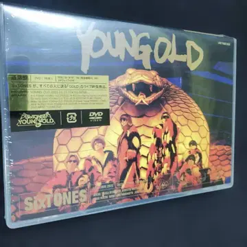 SixTONES YOUNG GOLD DVD 최초 한정판