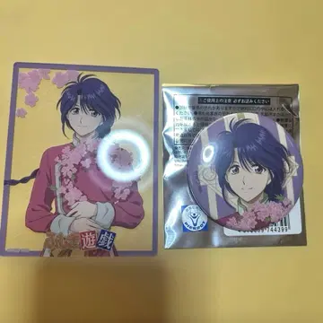 환상게임 타워 레코드 캔뱃지 아크릴 카드 유좌