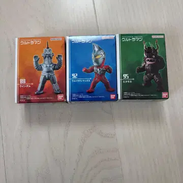 컨버지 모션 울트라맨 맥스 윈담 미클라스 3체 세트