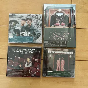 King & Prince 킹프리 STARRING 앨범 4 형태 세트