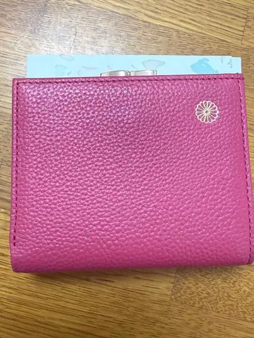 [ 미사용 새상품 정품 ] 황궁 지갑 로즈 핑크 상자, 주머니 포함