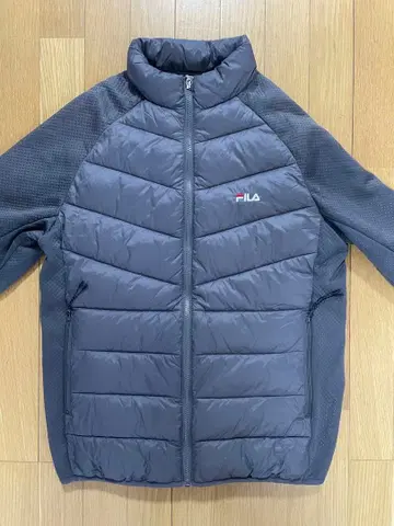 FILA 휠라 골프용 패딩 자켓 남성용 M 방한 블루종 그레이