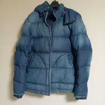 GOSTAR DE FUGA 후드 부착 데님 블루 점퍼