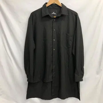 [ 162 ] 낫 컨벤셔널 블랙 긴팔 셔츠 아지메 프리 사이즈