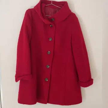 glitgern 빨간색 레드 엘레강트 코트