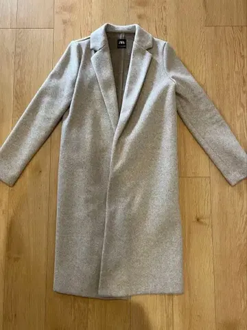 ZARA 롱 코트 베이지