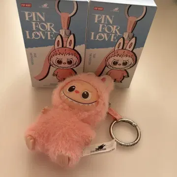 크리스마스 SALE 러브팝 POP MART PIN FOR LOVE 2개