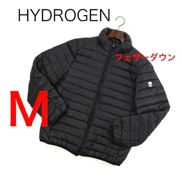 H4616-54 하이드로겐 더블 지퍼 페더 라이트 다운 자켓 Y2K