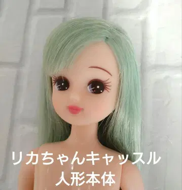 B 민트 헤어 리카짱 캐슬 인형 본체
