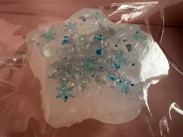 코코넛 오일 스퀴즈 굳힘