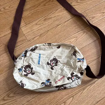 초레어! 90s HYSTERIC GLAMOR 곰 무늬 숄더백